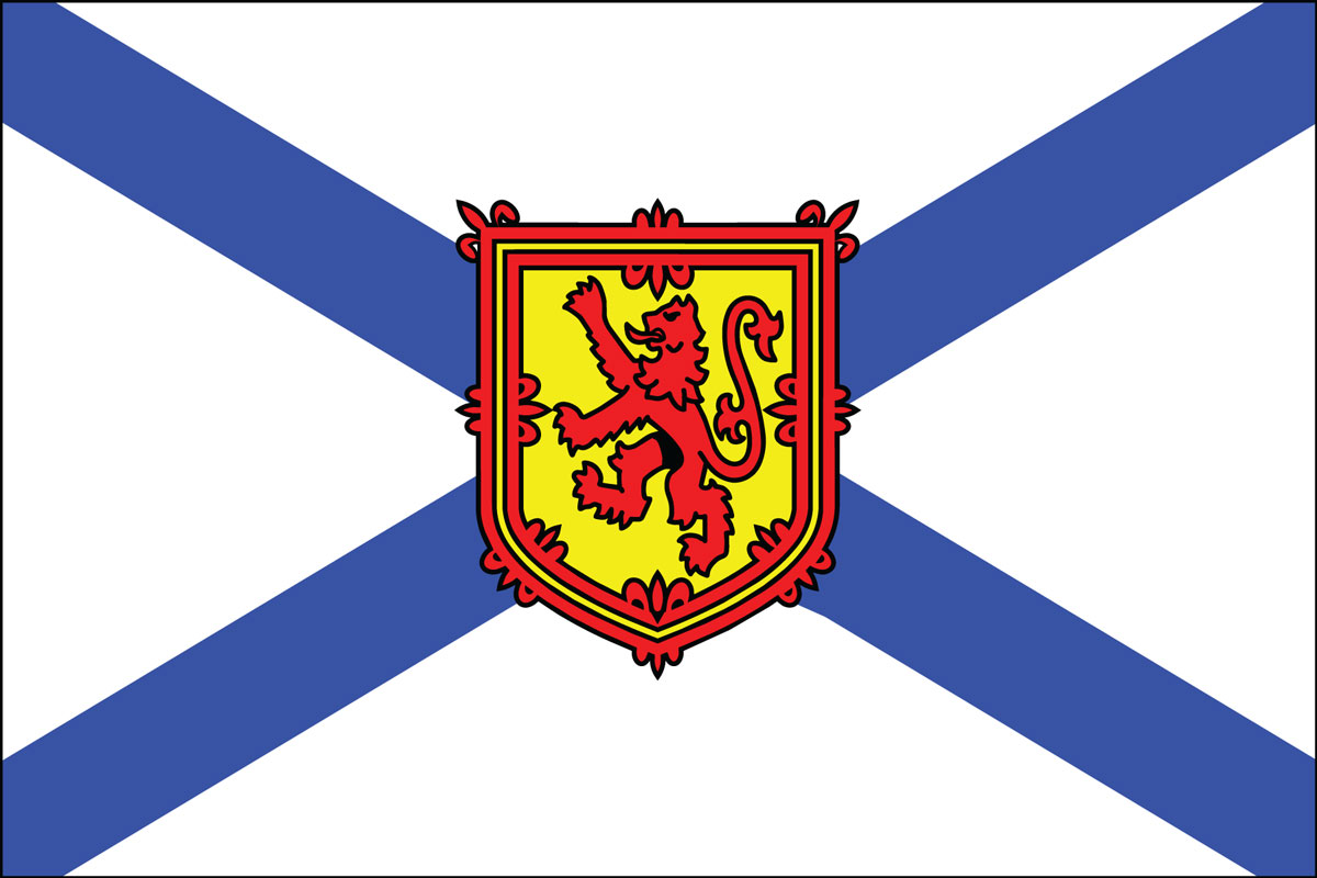 NOVA SCOTIA FLAG 5' x 3' Canada Province Canadian State 