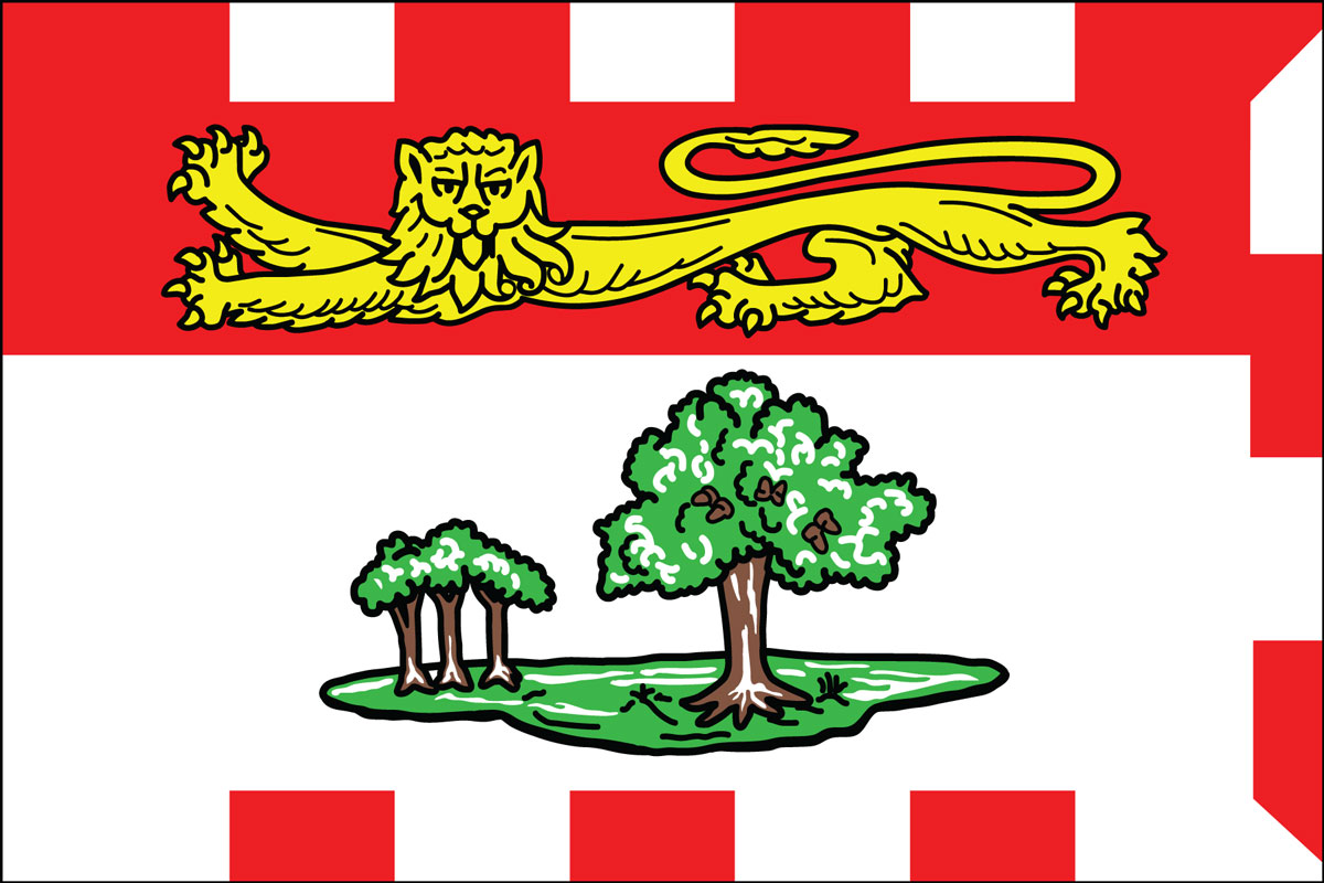 12x18" Nylon flag of Canadian Province of Prince Edward Island