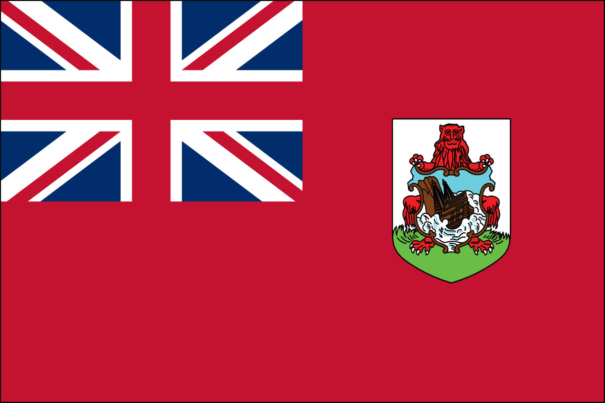 3x5' poly flag of Bermuda