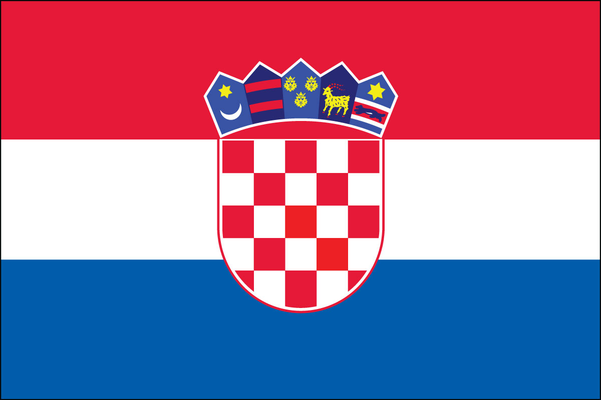 2x3' Poly flag of Croatia