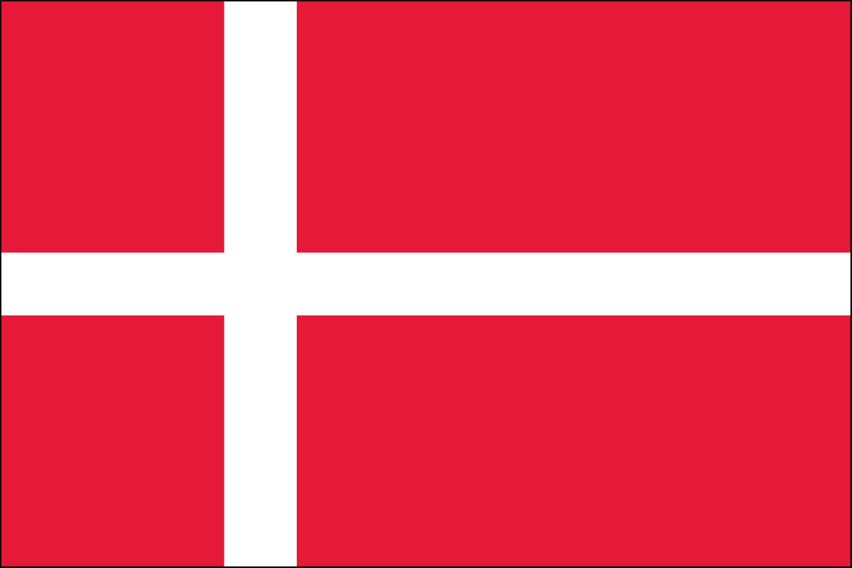 2x3' Poly flag of Denmark