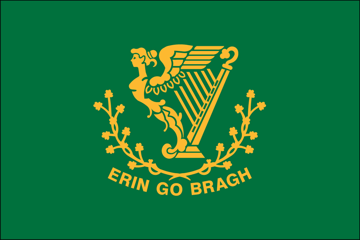 2x3' Poly flag of Erin Go Bragh