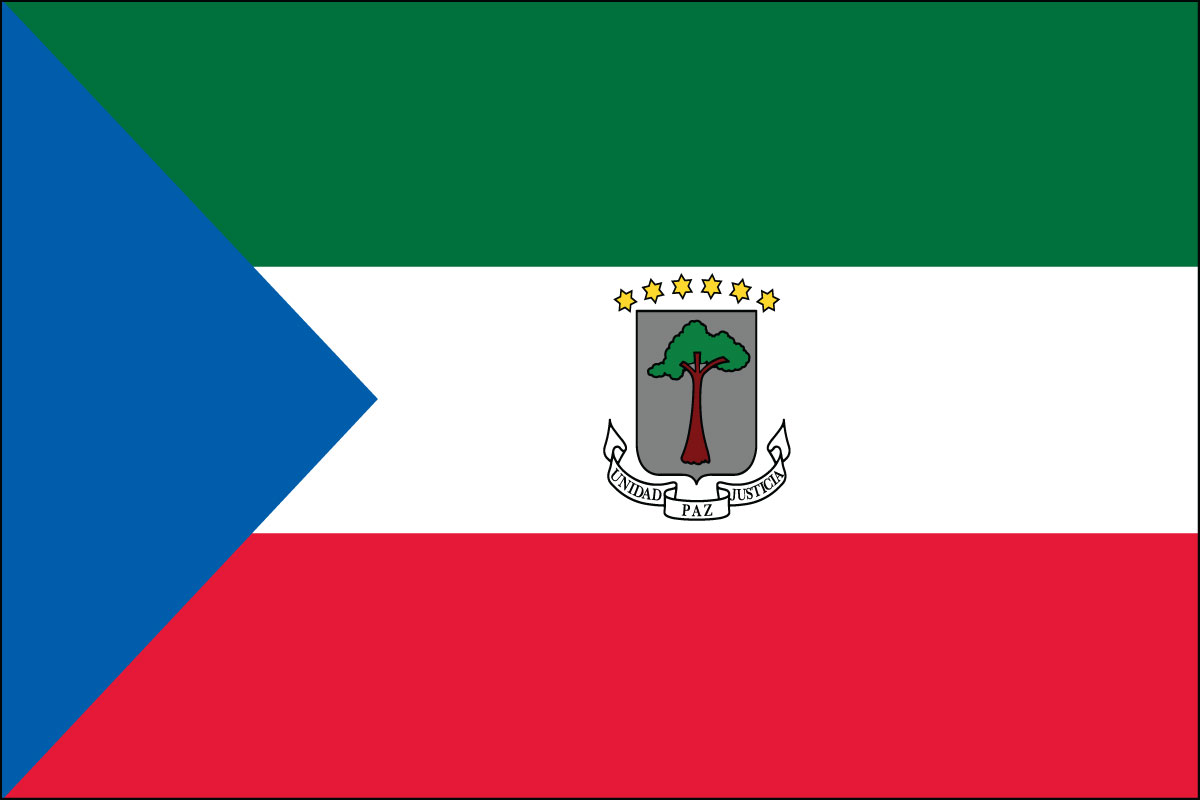 2x3' Poly flag of Equatorial Guinea