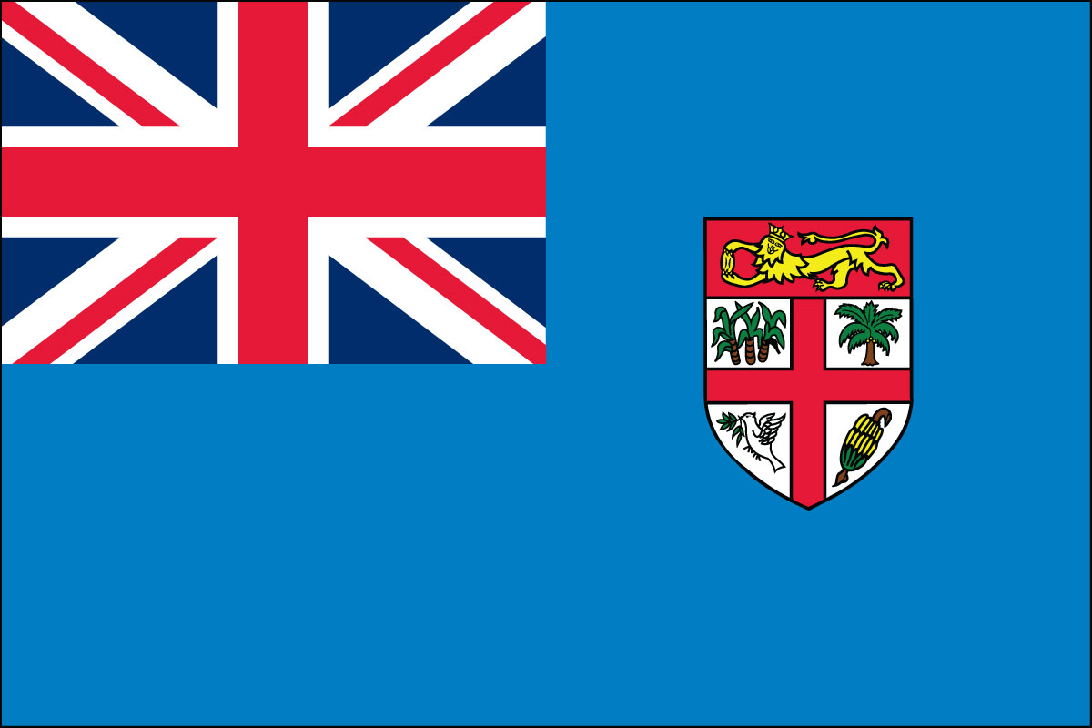 2x3' Poly flag of Fiji