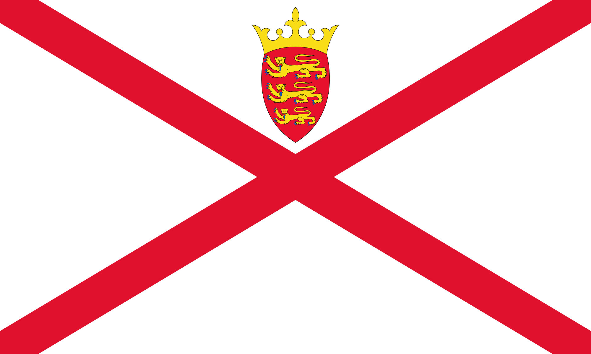 12x18" poly flag on a stick of Jersey