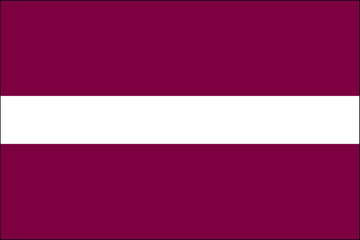 2x3' Poly flag of Latvia