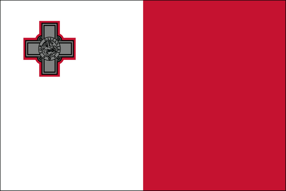 2x3' Poly flag of Malta