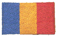 Midsize Flag Patch of Chad