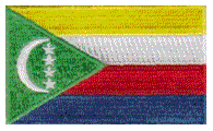 Midsize Flag Patch of Comoros