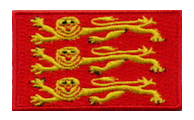 Midsize Flag Patch of England (Royal Arms)