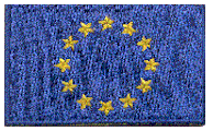 Midsize Flag Patch of European Union