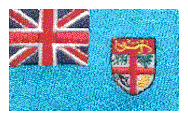 Midsize Flag Patch of Fiji