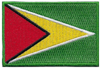 Mezzo Flag Patch of Guyana