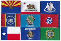 Mezzo Patches of all 50 US States