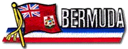 Cut-Out Flag Patch of Bermuda