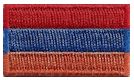 Micro Flag Patch of Armenia