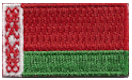 Micro Flag Patch of Belarus