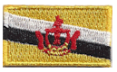 Micro Flag Patch of Brunei