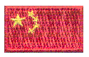 Micro Flag Patch of China