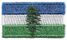 MICRO Doug Flag Patches — Cascadia Department of Bioregion