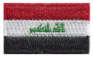 Micro Flag Patch of Iraq