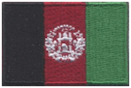 Mini Flag Patch of Afghanistan