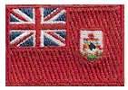 Mini Flag Patch of Bermuda