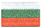Mini Flag Patch of Bulgaria