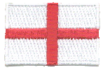 Mini Flag Patch of England (St. George)