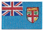 Mini Flag Patch of Fiji