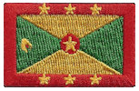 Mini Flag Patch of Grenada