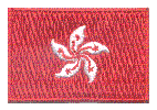 Mini Flag Patch of Hong Kong