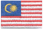 Mini Flag Patch of Malaysia
