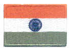 Mini Flag Patch of India