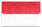 Mini Flag Patch of Indonesia