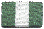 Mini Flag Patch of Nigeria
