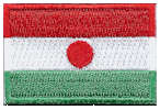 Mini Flag Patch of Niger