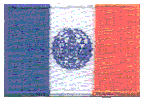 Mini Flag Patch of New York City
