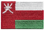 Mini Flag Patch of Oman