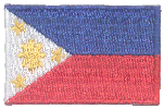 Mini Flag Patch of Philippines