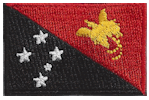 Mini Flag Patch of Papua New Guinea