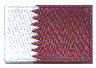 Mini Flag Patch of Qatar