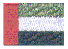 Mini Flag Patch of United Arab Emirates