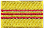 Mini Flag Patch of South Vietnam