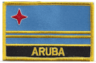 Named Flag Patch of Aruba