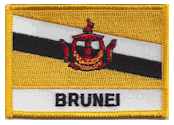 Named Flag Patch of Brunei