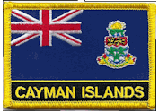 Named Flag Patch of CAYMAN ISLANDS