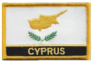 Named Flag Patch of Cyprus