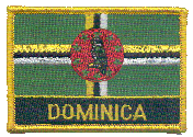 Named Flag Patch of Dominica