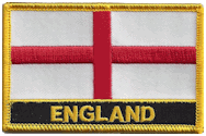 Named Flag Patch of England (St. George)